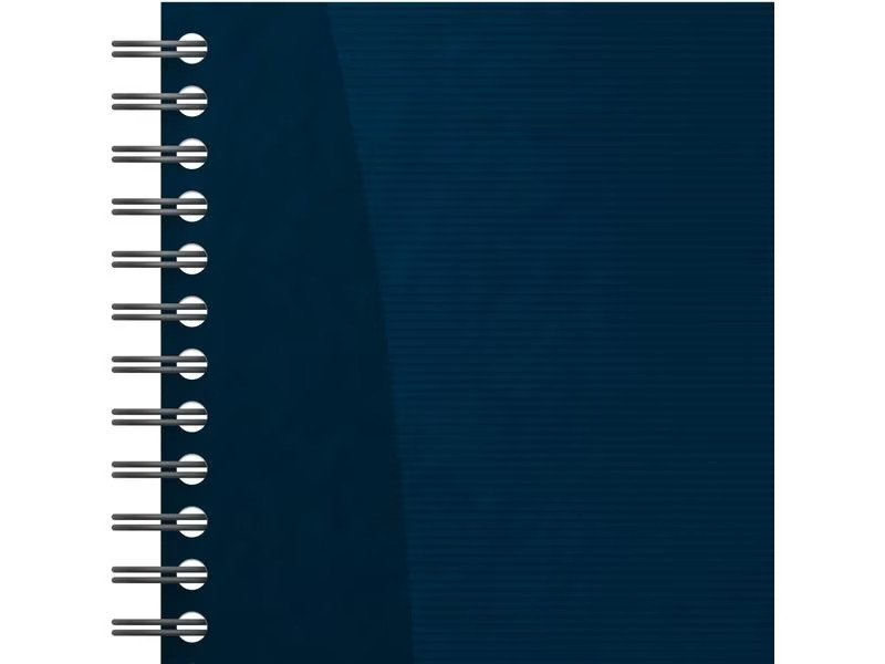 Oxford Notizbuch 141 x 246 mm, liniert, Navy Blau