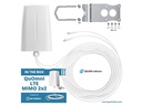 QuWireless LTE-Antenne AOLM2-1 SMA 4 dBi Rundstrahl