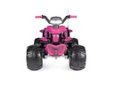 PegPerego Quad Corral T-Rex 330W 12 V Pink