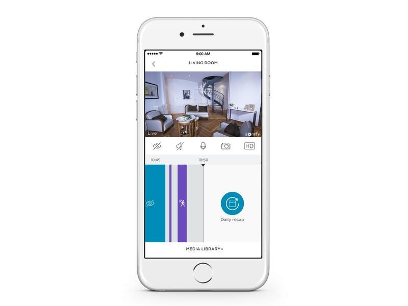 SOMFY Alarmzentrale ONE+ Weiss