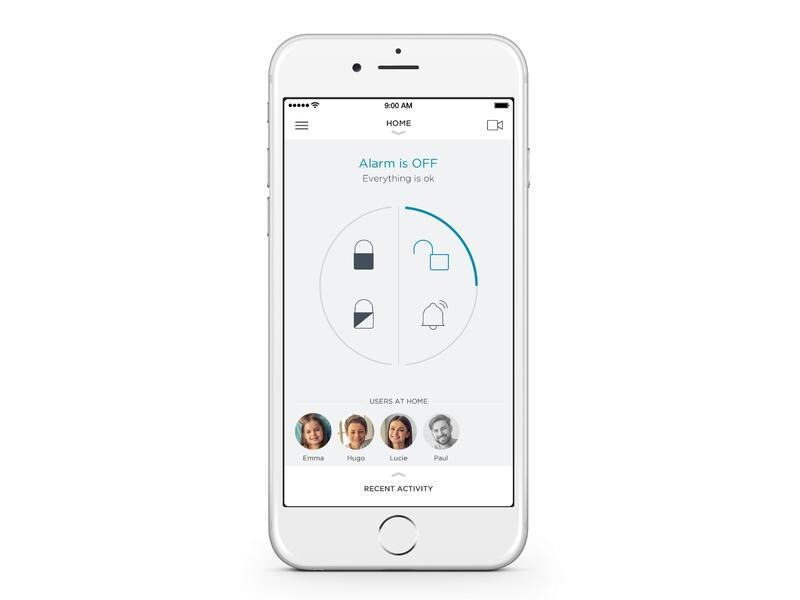 SOMFY Alarmzentrale ONE+ Weiss
