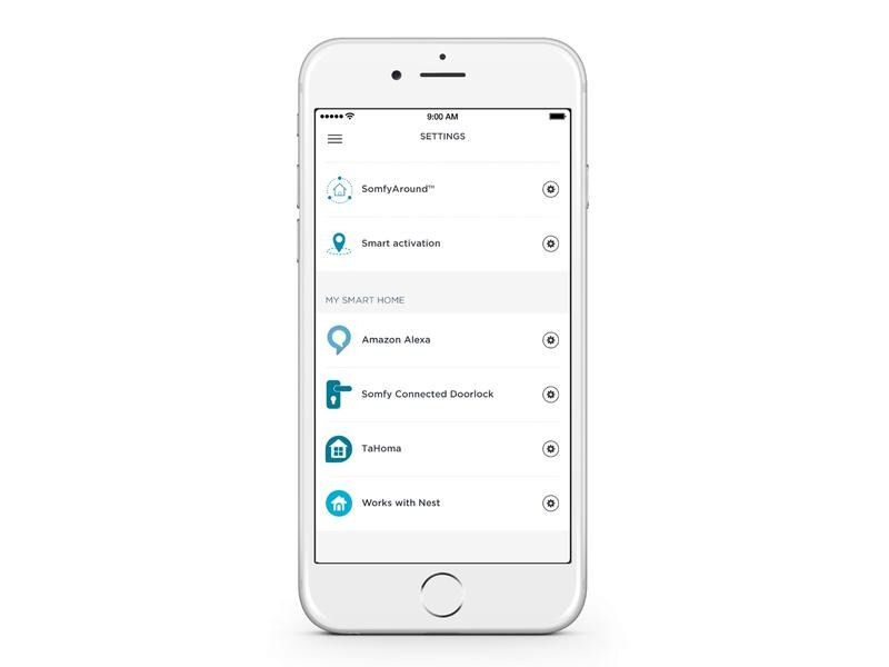 SOMFY Alarmzentrale ONE+ Weiss