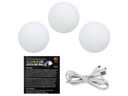 Shashibo Jonglierbälle Set à 3 Stück mit LED