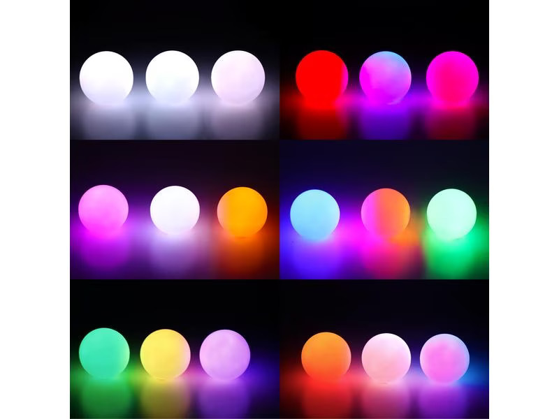 Shashibo Jonglierbälle Set à 3 Stück mit LED