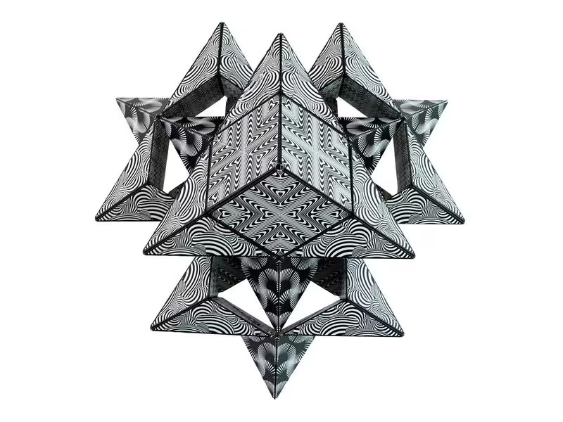Shashibo Shashibo Cube schwarz/weiss