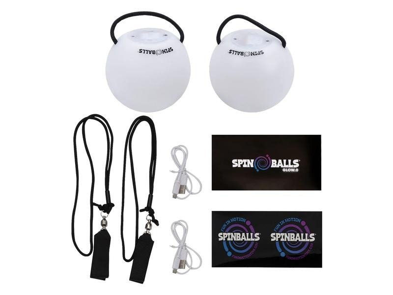 Shashibo Spinballs Glow.0 LED Poi Balls