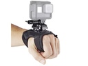 Mantona Handschuh mit 360° Schnellspann Halterung für GoPro
