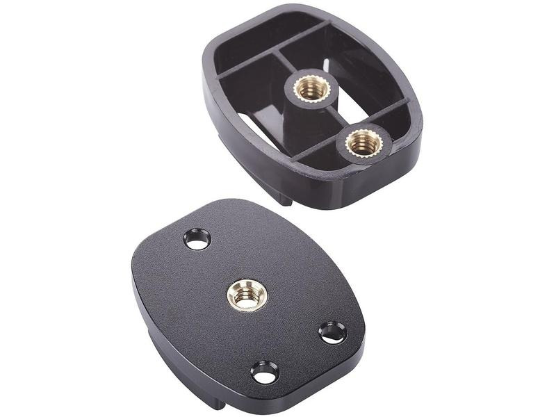 Mantona Schnellwechselplatte Set GoPro 1/4 Zoll