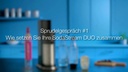 Sodastream Wassersprudler Duo Mega Pack Schwarz