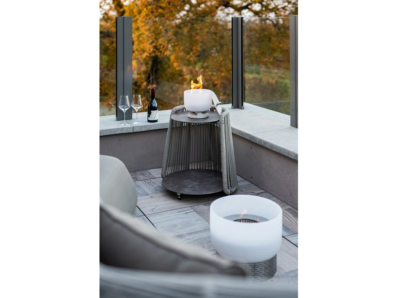 Qflame Feuerschale Qset Edelstahl, Ø 20 cm
