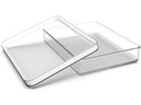 Rotho Kühlschrankorganizer Loft 1.7 l, Transparent/Weiss