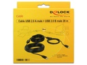 Delock USB 2.0-Kabel A - B 20 m