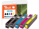Peach Tintenset HP Nr. 913A Multipack Plus BK/C/M/Y