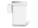 Simplehuman Komposteimer Caddy 4 l, Weiss