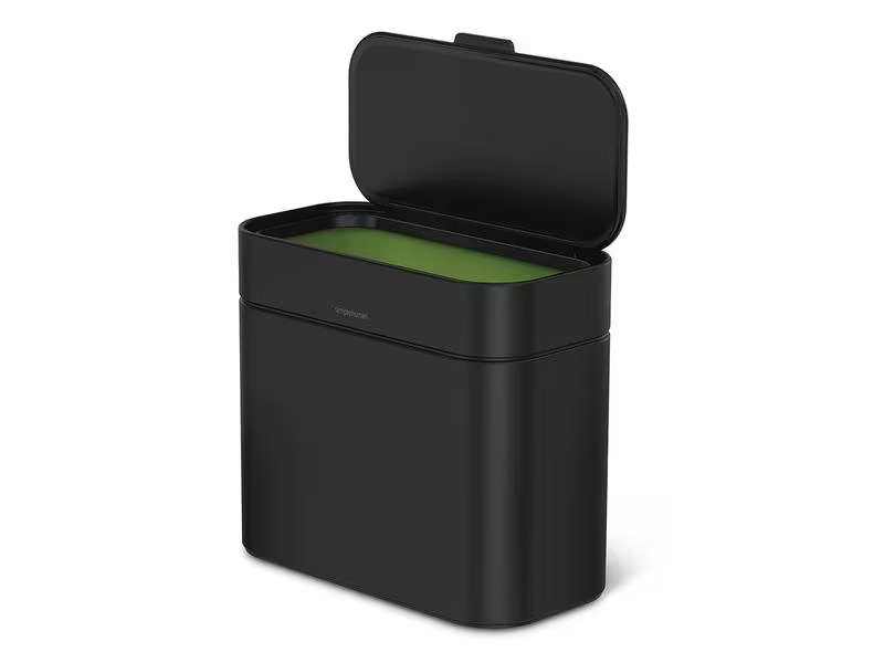 Simplehuman Komposteimer Caddy 4 l, Schwarz matt