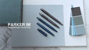 Parker Rollerball IM Monochrome Fein (F), Burgundy
