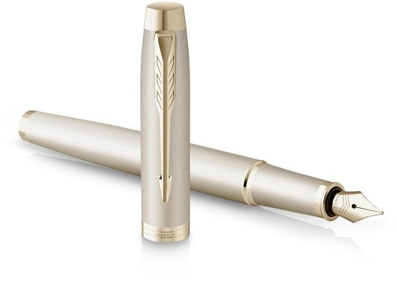 Parker Füllfederhalter IM Monochrome Medium (M), Champagne