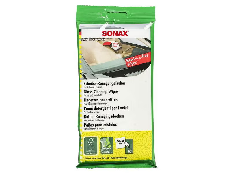Sonax Scheibenreinigungstücher Box, 25 Stück