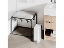 Simplehuman Treteimer 5 l, Weiss