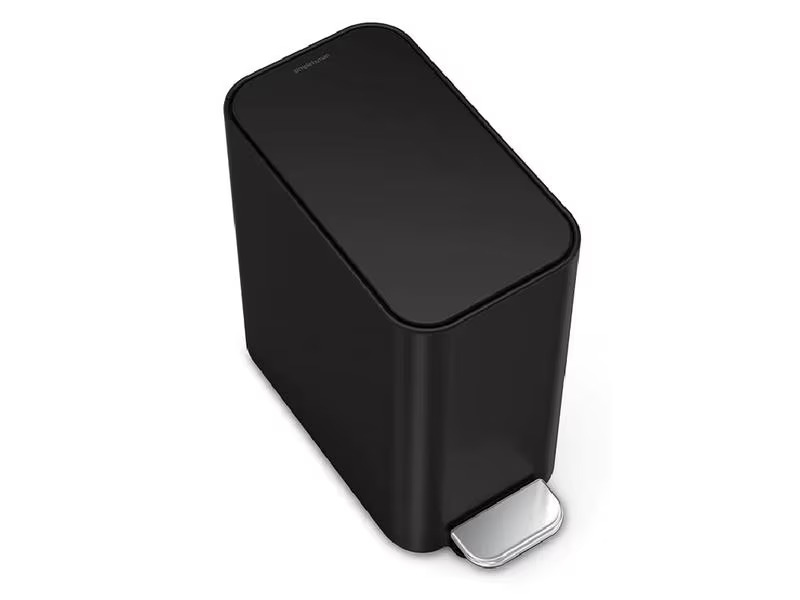 Simplehuman Treteimer 5 l, Schwarz matt