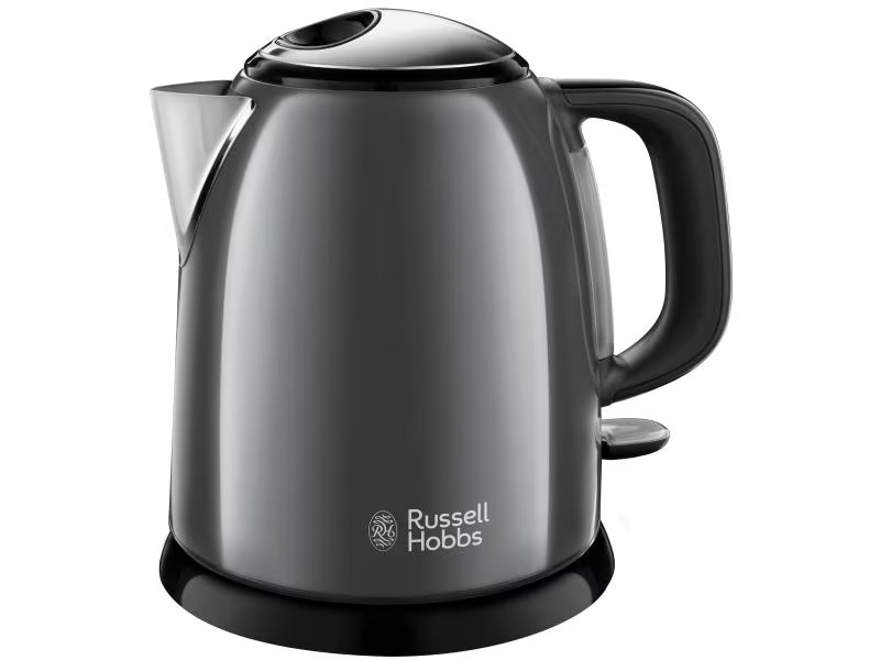 Russell Hobbs Wasserkocher 24993-70 Colours Plus 1 l, Grau/Schwarz