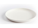 Sier Teller Bagastro 16 cm, 40 Stück, Weiss