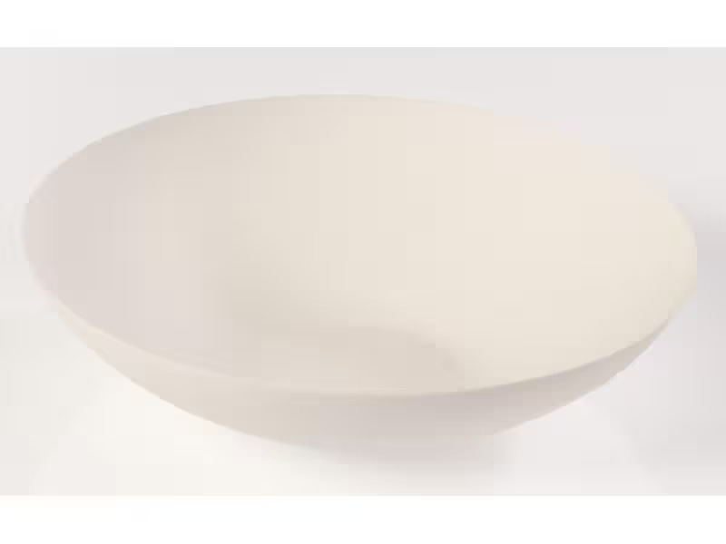 Sier Teller Bagastro 18 cm, 40 Stück, Weiss