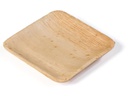Sier Teller Palm 11 cm x 11 cm, 20 Stück