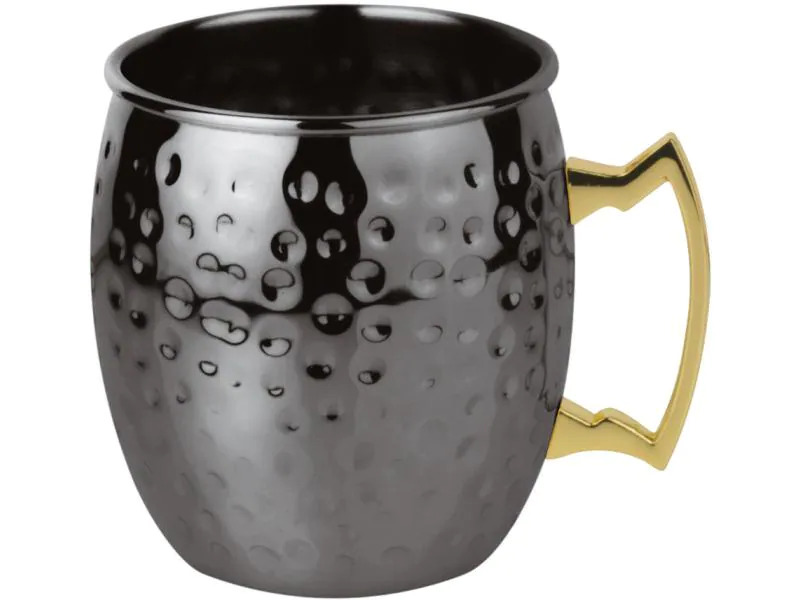 Paderno Cocktailbecher Moscow Mule 500 ml, 1 Stück, Anthrazit