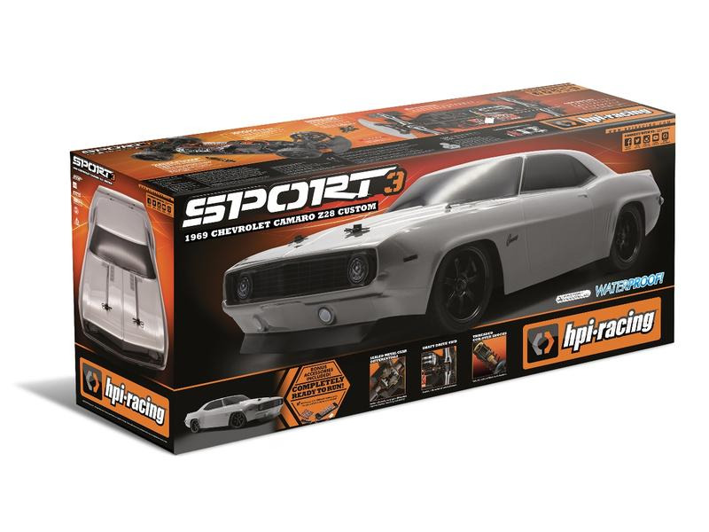 HPI Tourenwagen RS4 Sport 3 Chevrolet Camaro Z28 4WD, RTR, 1:10