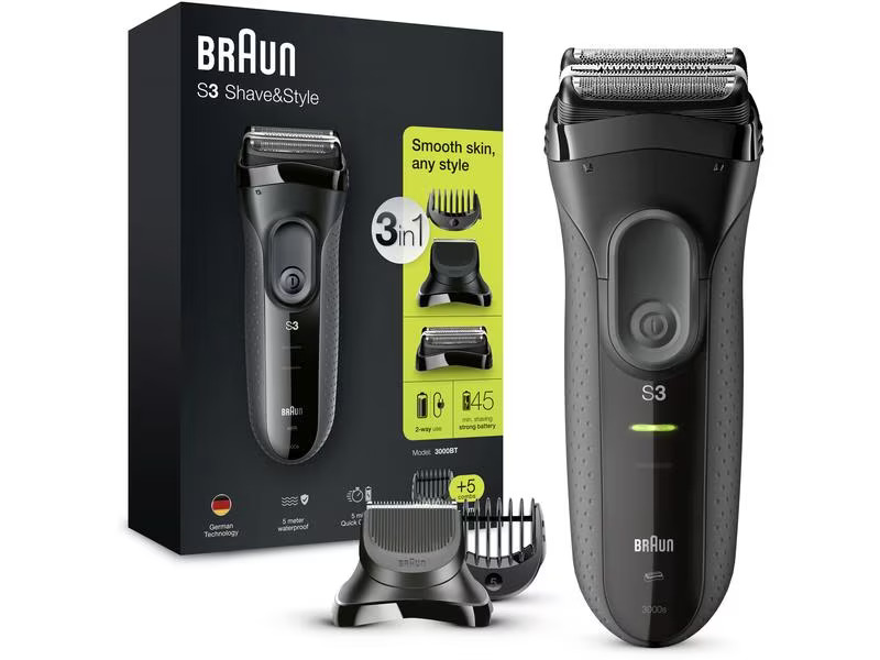 Braun Herrenrasierer Series 3-3000BT b