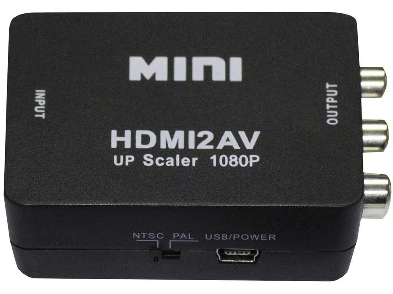 Satelliten TV Zubehör Konverter HDMI2AV HDMI - Composite