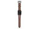 Nomad Lederarmband Traditional Strap Apple Watch Braun/Schwarz