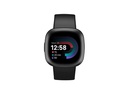 Fitbit GPS-Sportuhr Versa 4 Smartwatch Schwarz/Schwarz