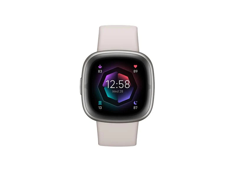 Fitbit Sense 2 Smartwatch Beige/Silber