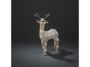 Konstsmide LED-Figur Acryl Rentier, 31.5 cm, Klar
