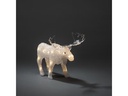 Konstsmide LED-Figur Acryl Elch, 21 cm, Klar