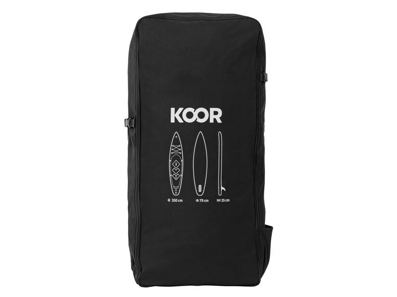 KOOR SUP Board Asuubi 10'6 (320 cm) Set Blu
