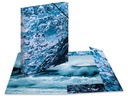 HERMA Gummibandmappe Water Blau
