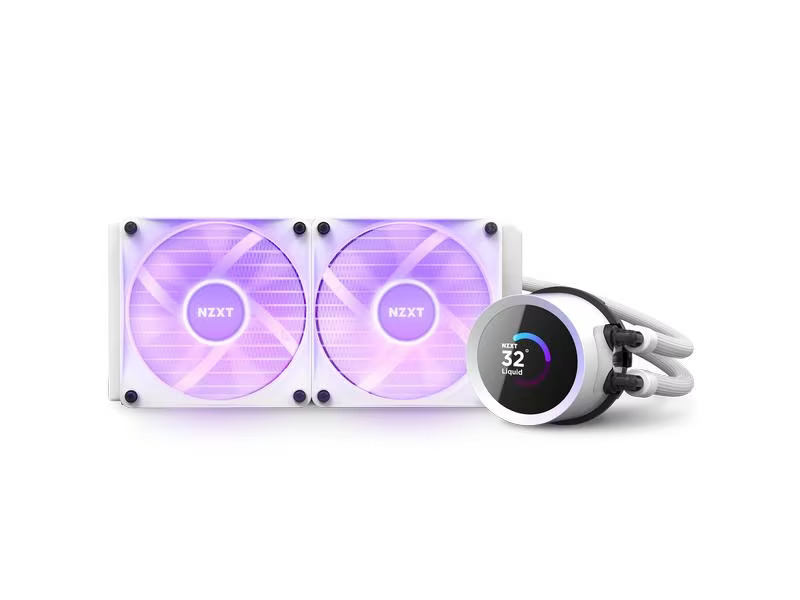 NZXT Wasserkühlung Kraken 240 RGB Weiss