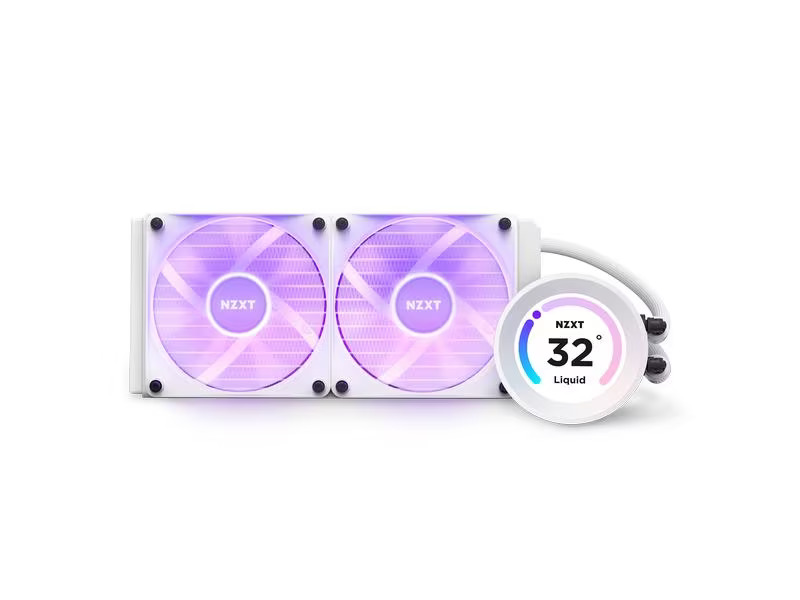 NZXT Wasserkühlung Kraken Elite RGB 240 Weiss