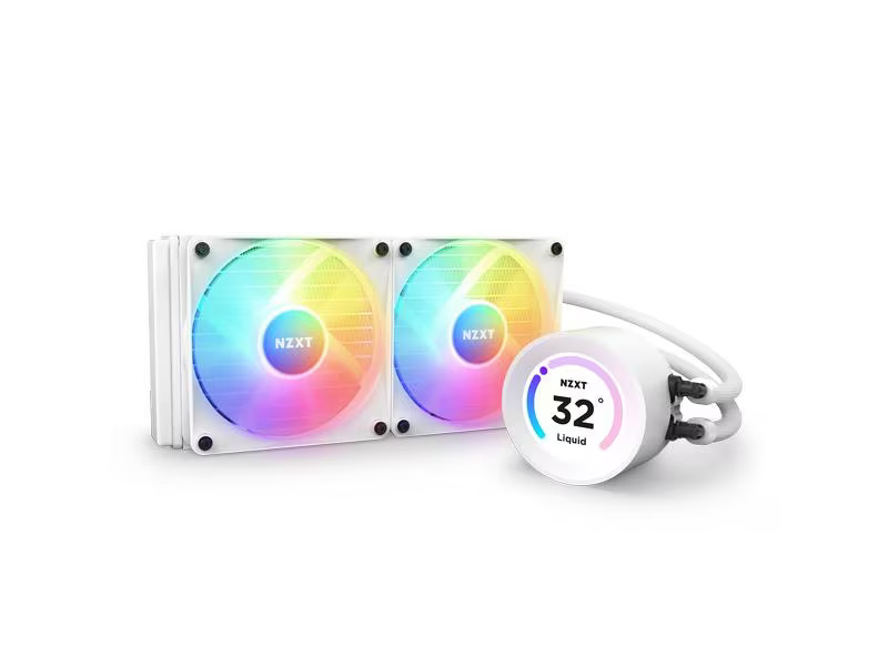 NZXT Wasserkühlung Kraken Elite RGB 240 Weiss