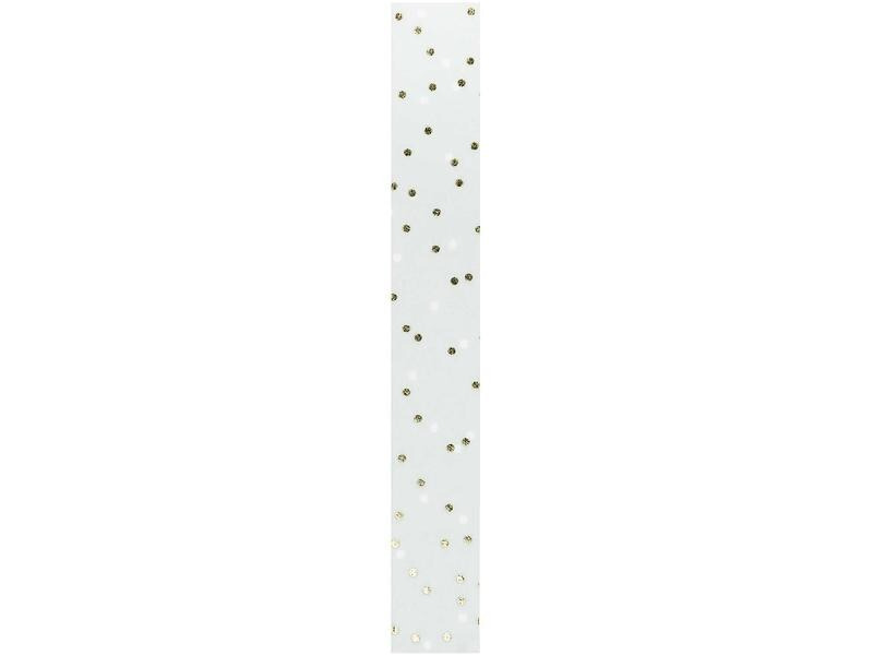 Rico Design Washi Tape Punkte 1.5 cm x 10 m, Gold/Mint