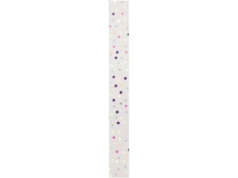 Rico Design Washi Tape Punkte 1.5 cm x 10 m, Blau Mix