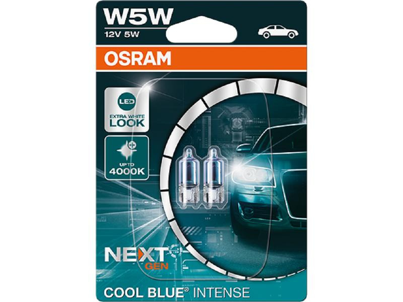 OSRAM Signallampen Cool Blue Intense NextGen W5W W2.1 x 9.5d PKW