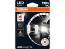 OSRAM Signallampen LEDriving SL Red W5W W2.1 x 9.5d PKW