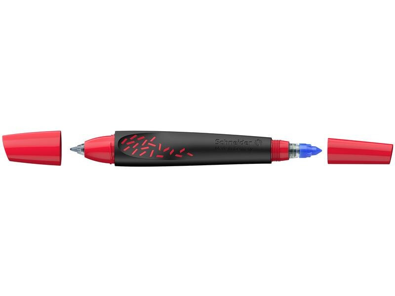 Schneider Tintenroller Breeze Bl Engel Medium (M), Rot/Schwarz