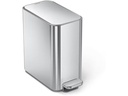 Simplehuman Treteimer 5 l, Silber