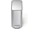 Simplehuman Treteimer 5 l, Silber