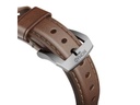 Nomad Lederarmband Traditional Strap Apple Watch Braun/Silber